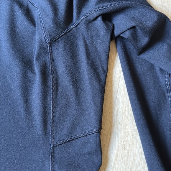 Lululemon It’s Rulu Half Zip Long Sleeved Running Shirt size 6 - Picture 7 of 9